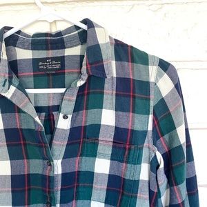 MADEWELL Plaid Button Down Shirt